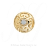 GS338 OP - 14 Karat Gold Opal Slide 