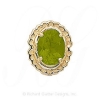 GS384 PD - 14 Karat Gold Peridot Slide 