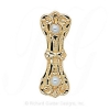 GS395 PL - 14 Karat Gold Pearl Slide 