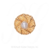 GS439 PL - 14 Karat Gold Pearl Slide 