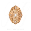 GS452 PL - 14 Karat Gold Pearl Slide 