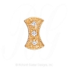 GS453 D - 14 Karat Gold Diamond Slide 