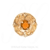 GS472 CIT - 14 Karat Gold Citrine Slide 