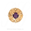 GS472 RG - 14 Karat Gold Rhodolite Garnet Slide 