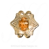 GS499 CIT - 14 Karat Gold Citrine Slide 