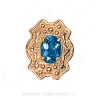 GS500 BT - 14 Karat Gold Blue Topaz Slide 