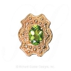 GS500 PD - 14 Karat Gold Peridot Slide 