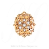 GS532 PL - 14 Karat Gold Pearl Slide 