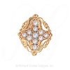 GS533 PL - 14 Karat Gold Pearl Slide 