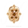 GS538 CIT - 14 Karat Gold Citrine Slide 