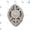 Y1669 14K 14KTT DIAMOND SLIDE 