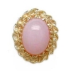 A1785 14K PINK PERUVIAN OPAL SLIDE 