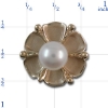 A1867 14K PEARL SLIDE 