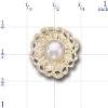 A2619 14K SLIDE WITH PEARL 
