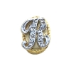 A3616 14K INITIAL A "SCRIPT" SLIDE 