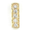 AC260 14K 5 DIAMOND SLIDE 