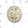 B3082 14K DIAMOND SLIDE 