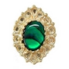 N277 14K GREEN PAUA SLIDE 