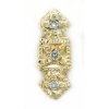 N282 14K 3 DIAMOND SLIDE 