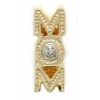 N313 14K 1 DIAMOND MOM SLIDE 