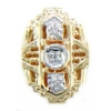 N335 14K 3 DIAMOND SLIDE 