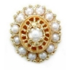 N364 14K 13 ROUND PEARL SLIDE 