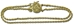 14K Parisian Wheat Slide Starter Bracelet with Safety Clasp - str115pw